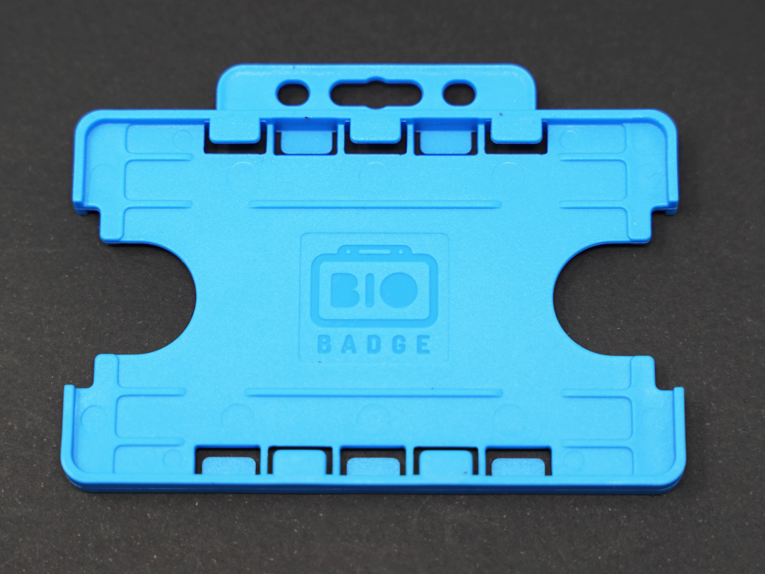 Accessories - Cardholders - Double Sided Rigid Cardholder - Blue