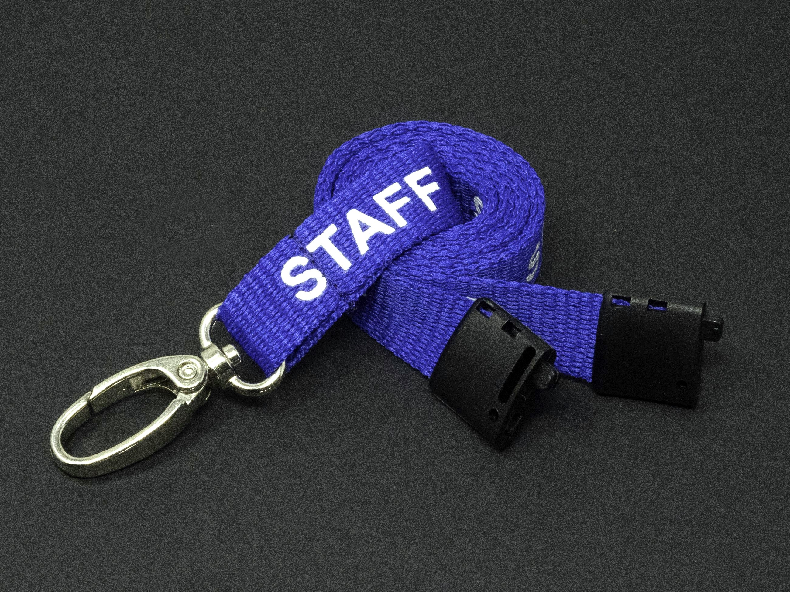 Accessories - Lanyards and Clips - Breakaway Lanyard (Staff) - Blue