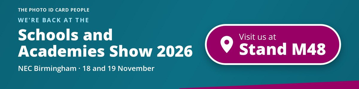 The Photo ID Card People at the Schools and Academies Show 2026, NEC Birmingham, 18 and 19 November, stand M48