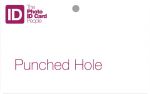 Punched Hole - Plastic ID Cards, Photo ID Card and Badges Online