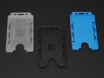 Dual Sided Rigid Cardholder - Portrait - Plastic ID Cards, Photo ID Card and Badges Online