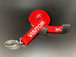Breakaway Lanyard VISITOR - Plastic ID Cards, Photo ID Card and Badges Online