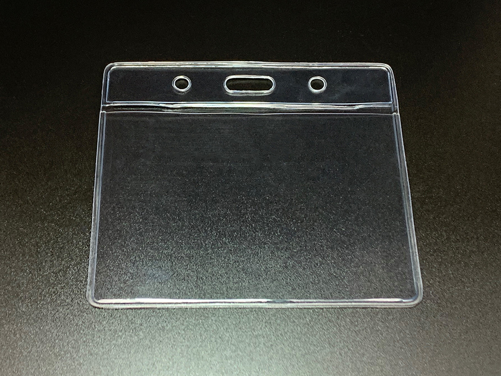Vinyl ID Card Holder - Clear