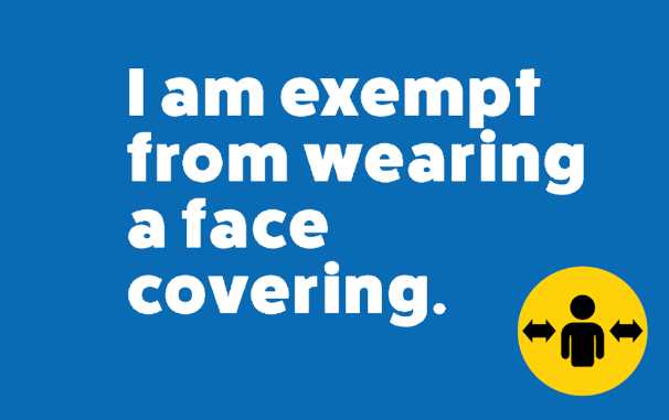 Face Covering Exemption